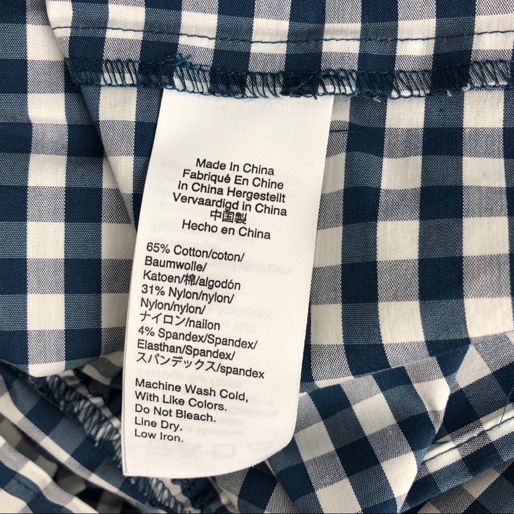 J.‎ Crew x Universal Standard Gingham Poplin Dress - Picture 8 of 8